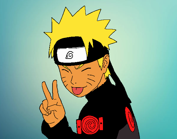 Naruto sacando lengua