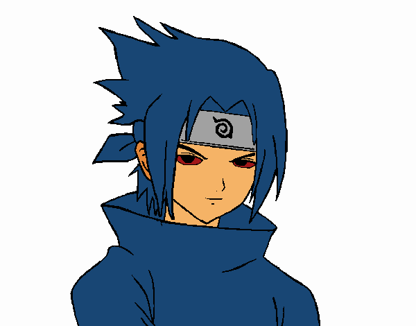 Sasuke enfadado