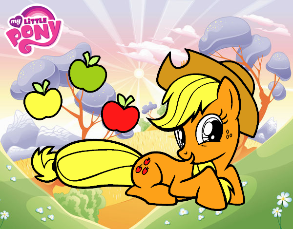 Applejack y sus manzanas