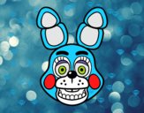 Cara de Toy Bonnie de Five Nights at Freddy's