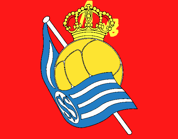 Escudo de la Real Sociedad de Fútbol