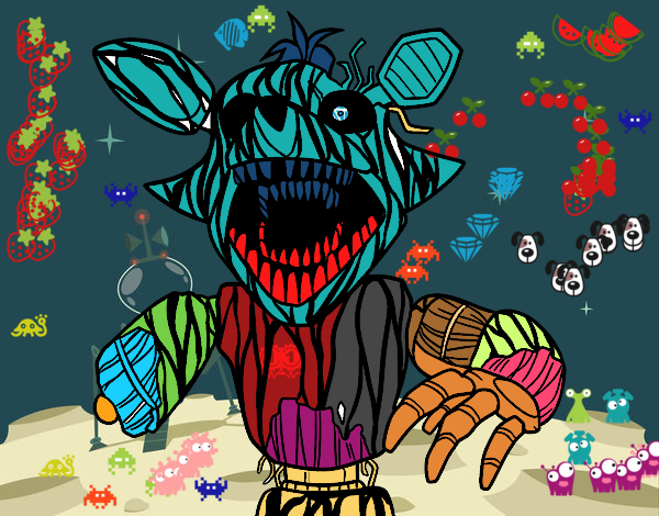 Foxy terrorífico de Five Nights at Freddy's