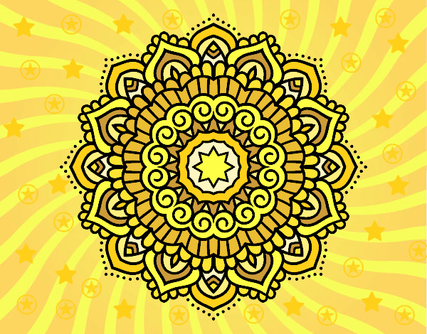 Mandala Amarilla