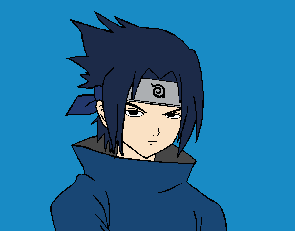 Sasuke enfadado