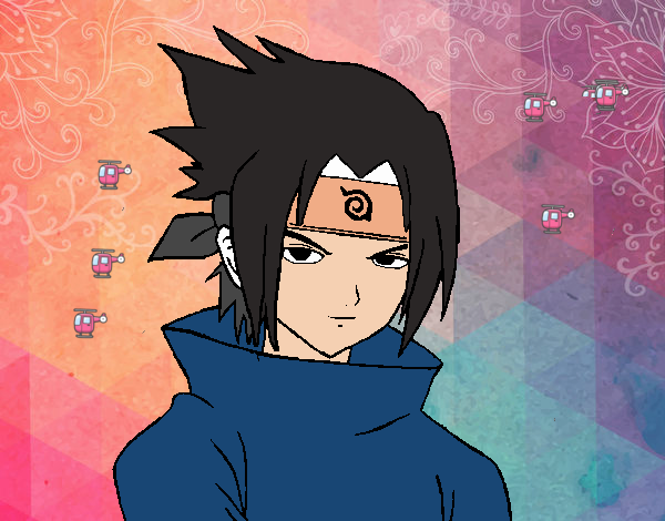 Sasuke enfadado