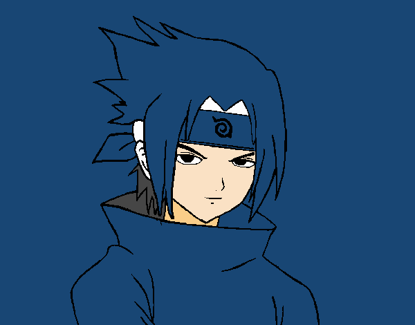 Sasuke enfadado