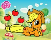 Applejack y sus manzanas