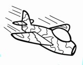 Avión de camuflaje