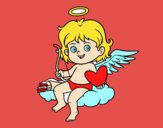 Cupido en una nube