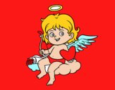 Cupido en una nube