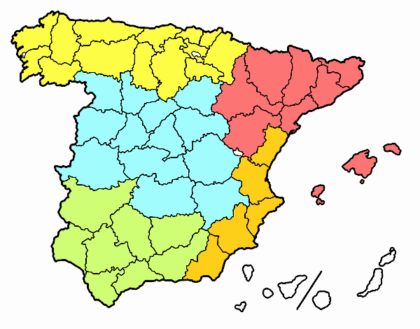 Las provincias de España