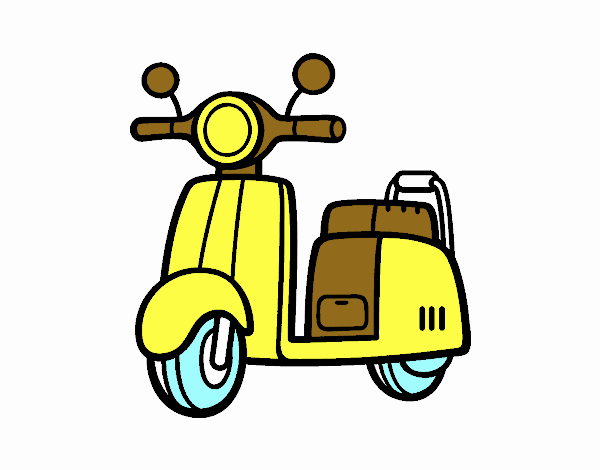 Una vespa