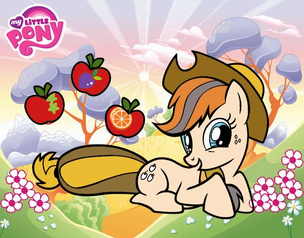 Applejack y sus manzanas