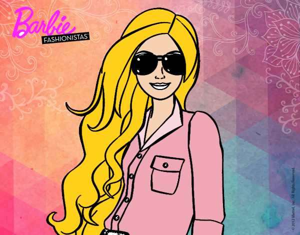 Barbie con gafas de sol