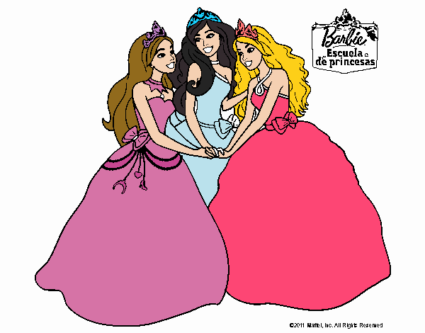 Barbie y sus amigas princesas