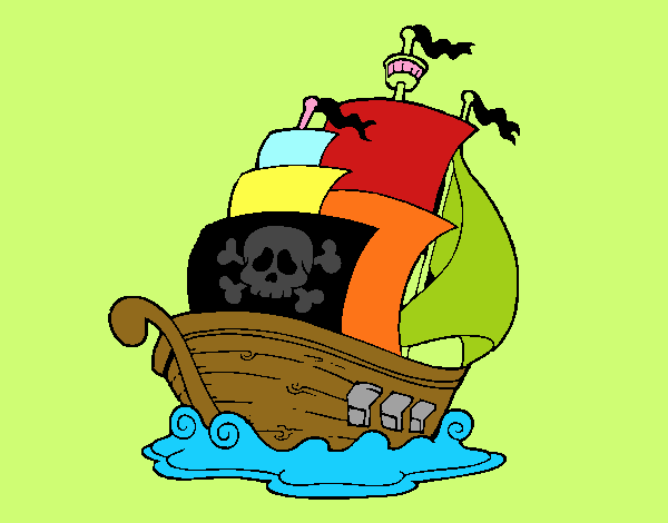 Barco de piratas