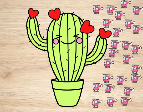 Cactus corazón