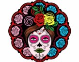 Calavera mejicana femenina