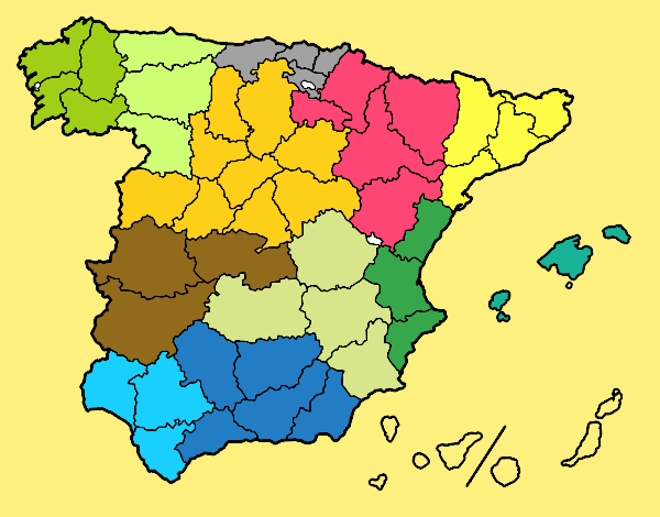 Las provincias de España