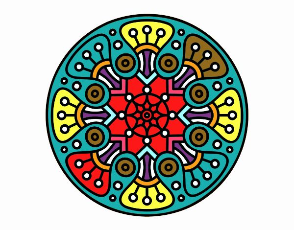 Mandala crop circle