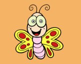 Mariposa sonriente