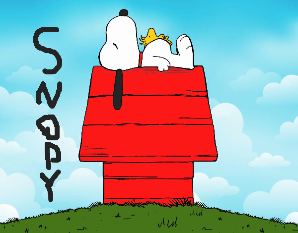 Snoopy durmiendo