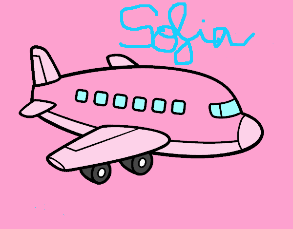 el avion de sofia