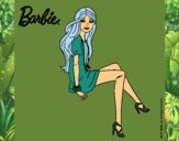 Barbie sentada