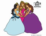 Barbie y sus amigas princesas