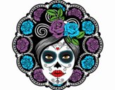 Calavera mejicana femenina