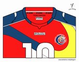 Camiseta del mundial de fútbol 2014 de Costa Rica