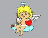 Cupido en una nube