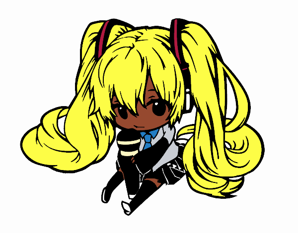 Miku Chibi vocaloid