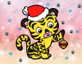 Tigre navideño