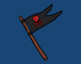 Una bandera pirata