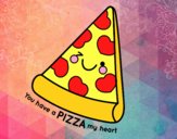 You have a pizza my heart