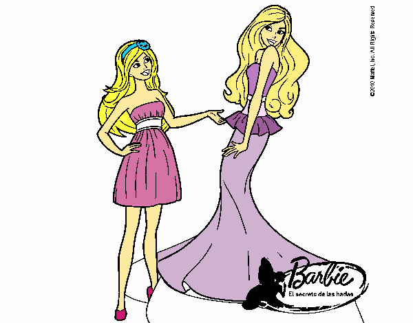 Barbie estrena vestido