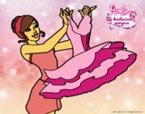 Barbie y su vestido de ballet