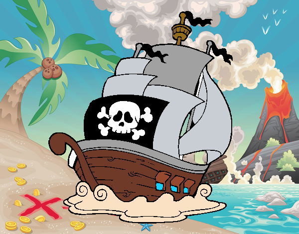 Barco de piratas