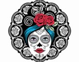 Calavera mejicana femenina