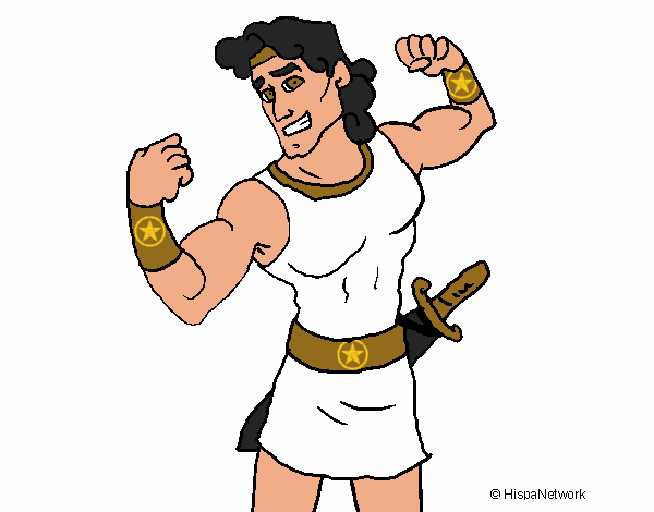  Dibujo de Hércules pintado por en Dibujos.net el día