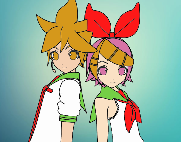 Len y Rin Kagamine Vocaloid