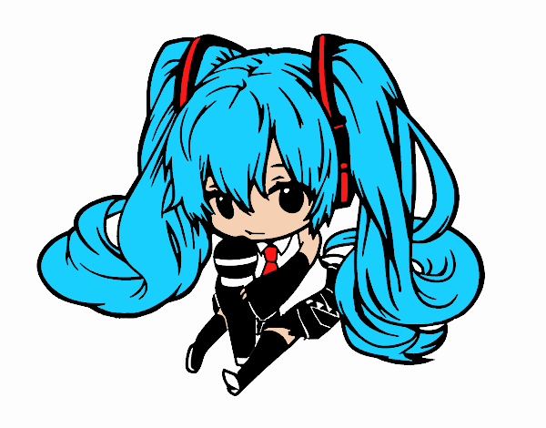 Miku Chibi vocaloid