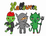 Monstruitos de Halloween