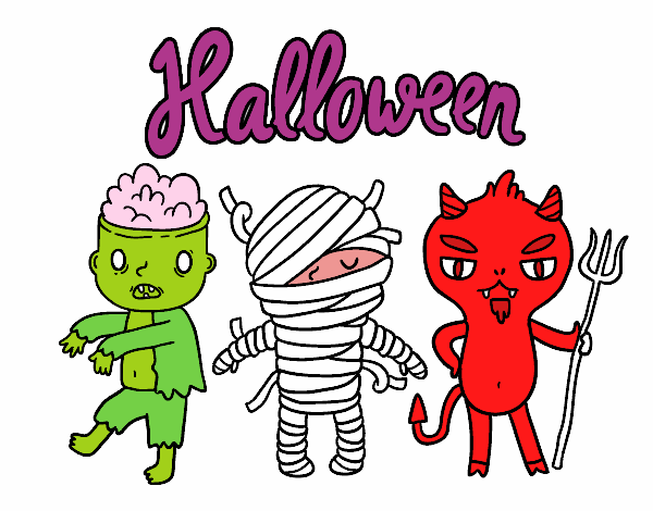 Monstruitos de Halloween