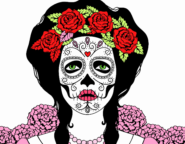 Mujer calavera mejicana