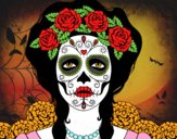 Mujer calavera mejicana