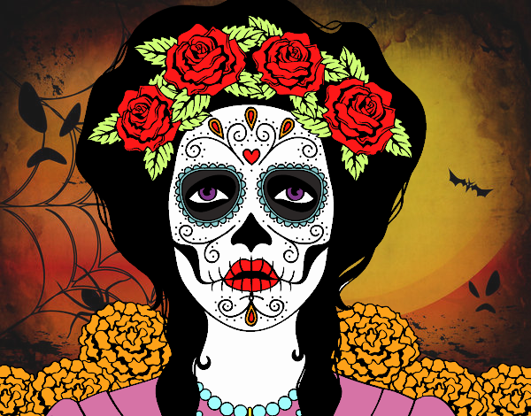 Mujer calavera mejicana