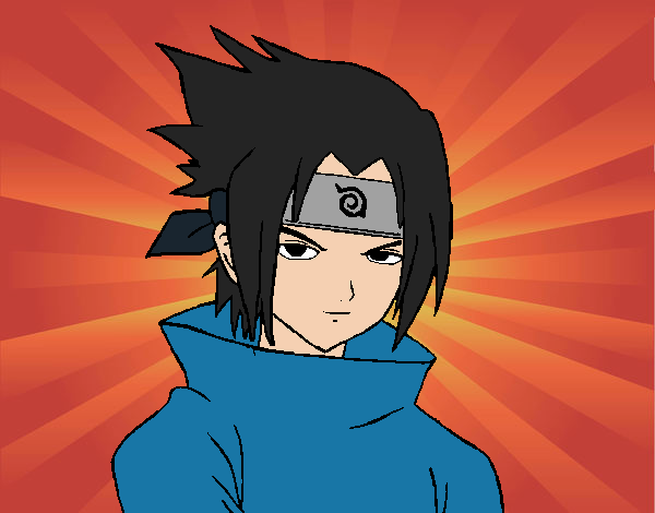 Sasuke enfadado