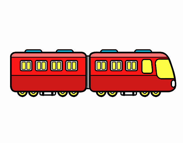 Dibujo de Vagones de tren pintado por en  el día 17-10-22 a las  15:37:56. Imprime, pinta o colorea tus propios dibujos!